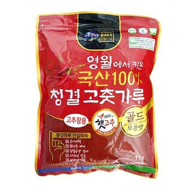 영월몰,[영월농협] 동강마루 청결고춧가루(보통맛)장용 1kg