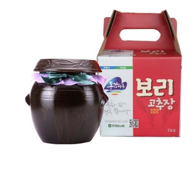 영월몰,[영월농협] 동강마루 보리 고추장항아리 3kg