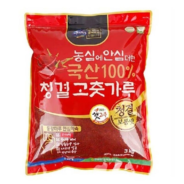 영월몰,[영월농협] 동강마루 청결고춧가루 3kg(보통맛)