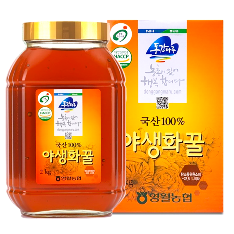 강원더몰,[영월농협] 동강마루 야생화꿀 2kg
