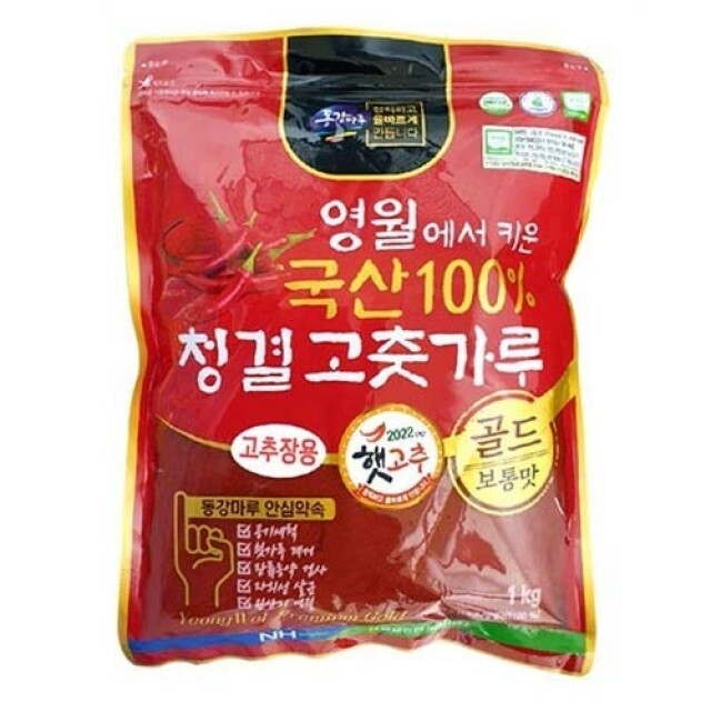 강원더몰,[영월농협] 동강마루 청결고춧가루(보통맛)장용 1kg
