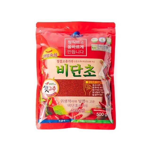 영월몰,[영월농협] 동강마루 비단초(태양초) 500g