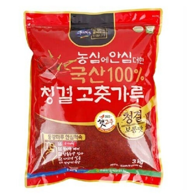 영월몰,[영월농협] 동강마루 청결고춧가루 3kg(보통맛)