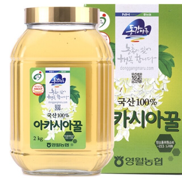 강원더몰,[원더구독]동강마루 아카시아 벌꿀2kg(유리병)