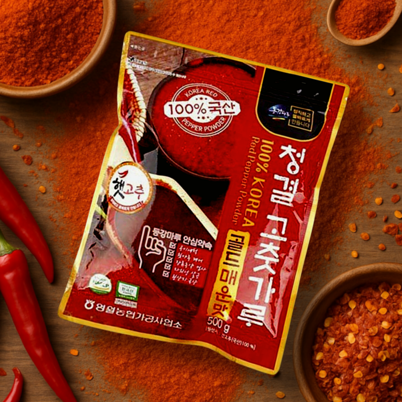 강원더몰,[영월농협] [25년산] 햇 청결고춧가루 500g (매운맛)