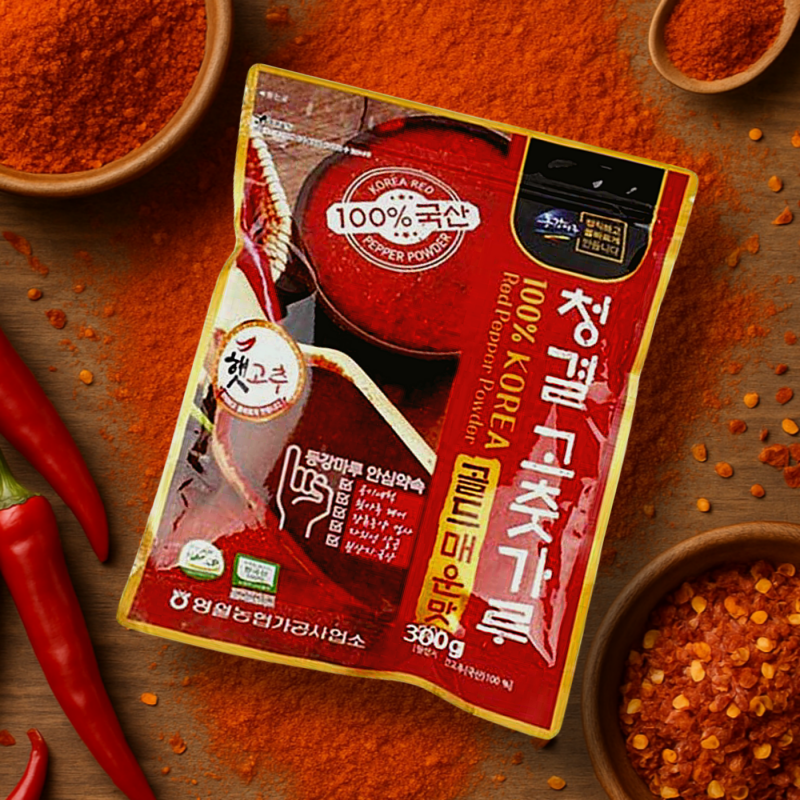 영월몰,[영월농협] [25년산] 청결고춧가루 300g (매운맛)