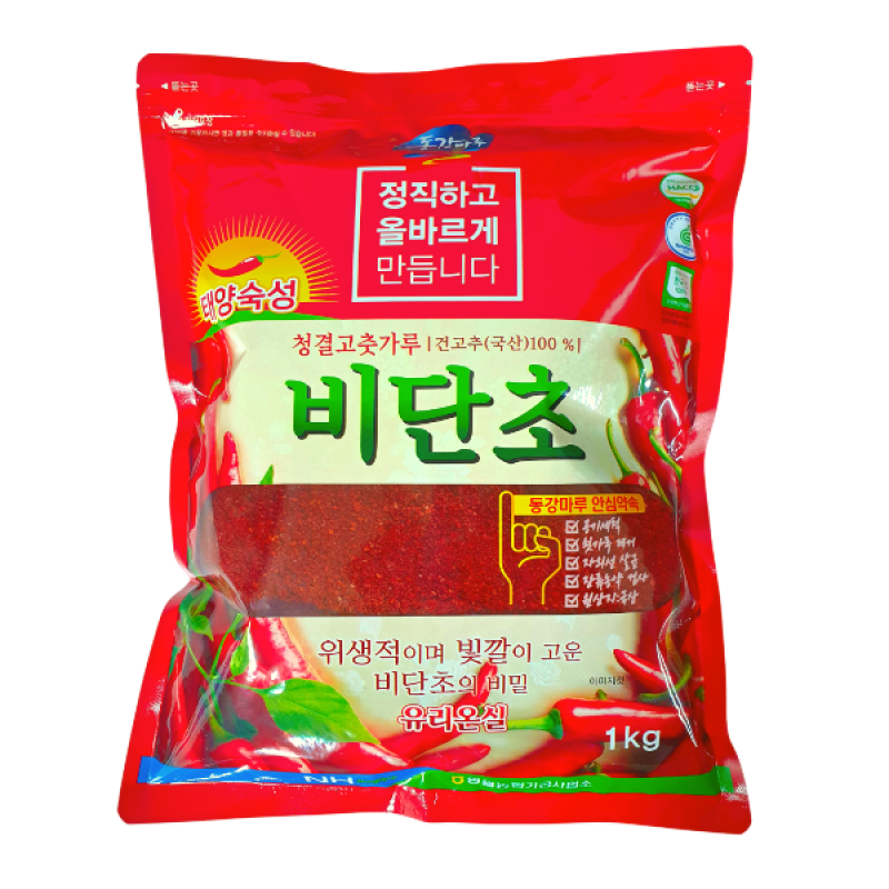 강원더몰,[영월농협] [26년산] 비단초 고춧가루(태양숙성초) 1kg